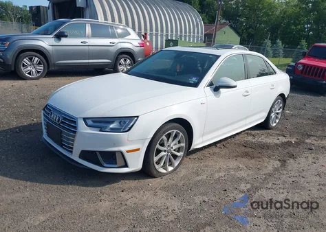 2019 Audi A4 45 Premium из США, поврежденный, VIN WAUENAF49KA050994